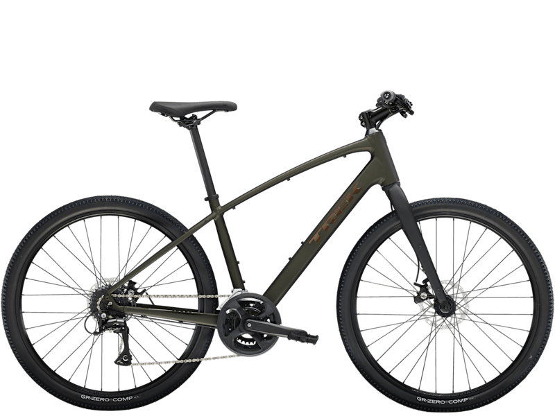 Trek Hybrid Bikes Black Olive / XS Dual Sport 1 Gen 5 2025