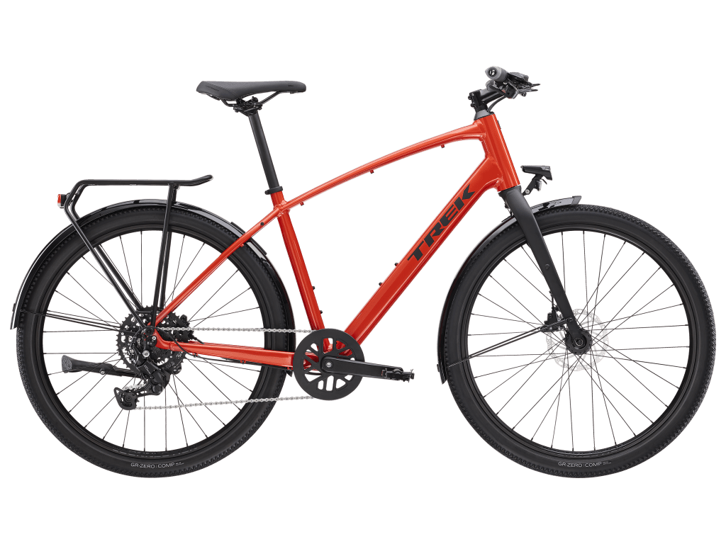 Trek Hybrid Bikes Lava / Small Dual Sport 2 Gen 5 Equipped 2025