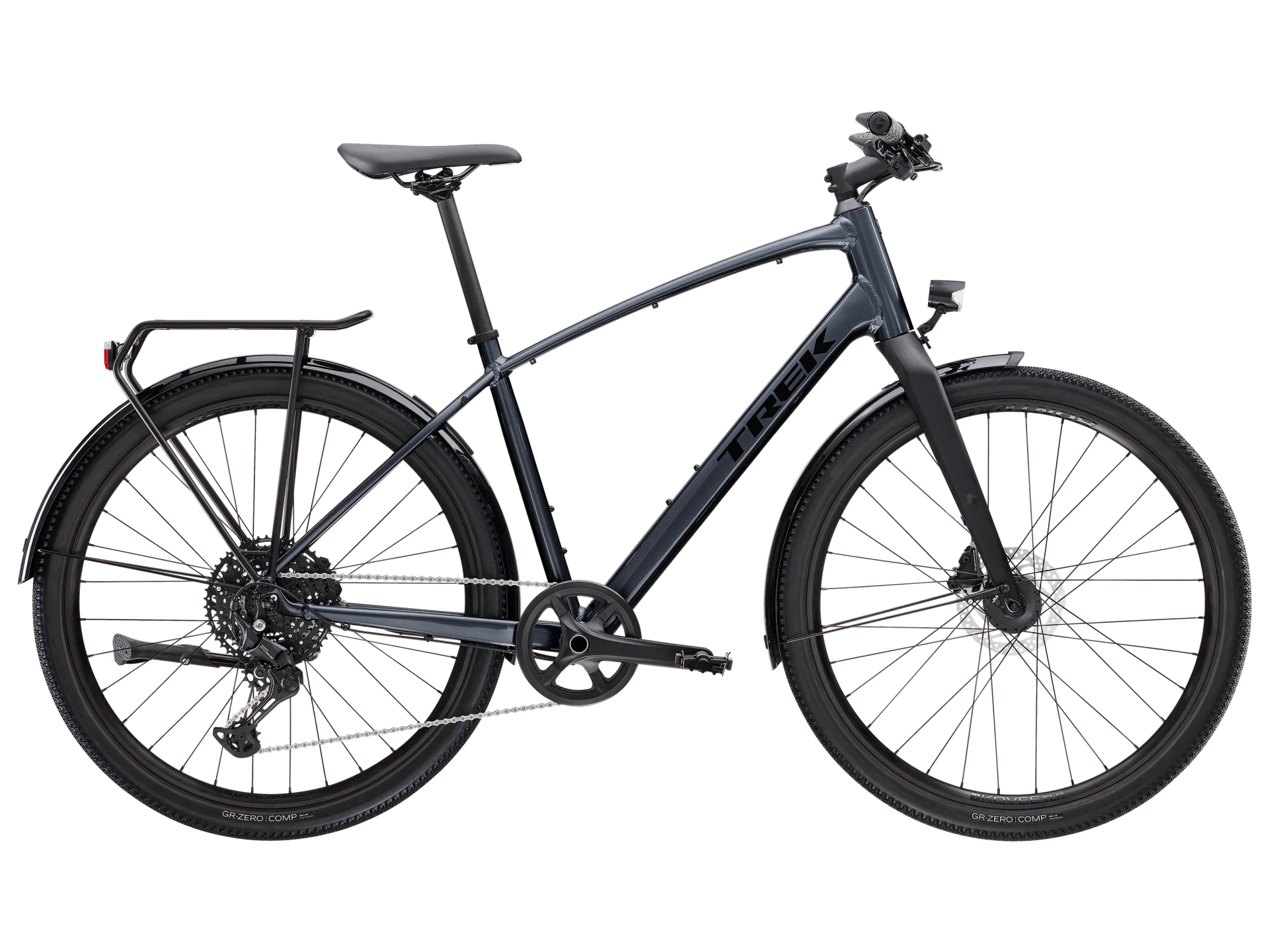 Trek Hybrid Bikes Galactic Grey / Medium Dual Sport 3 Equipped Gen 5 2025