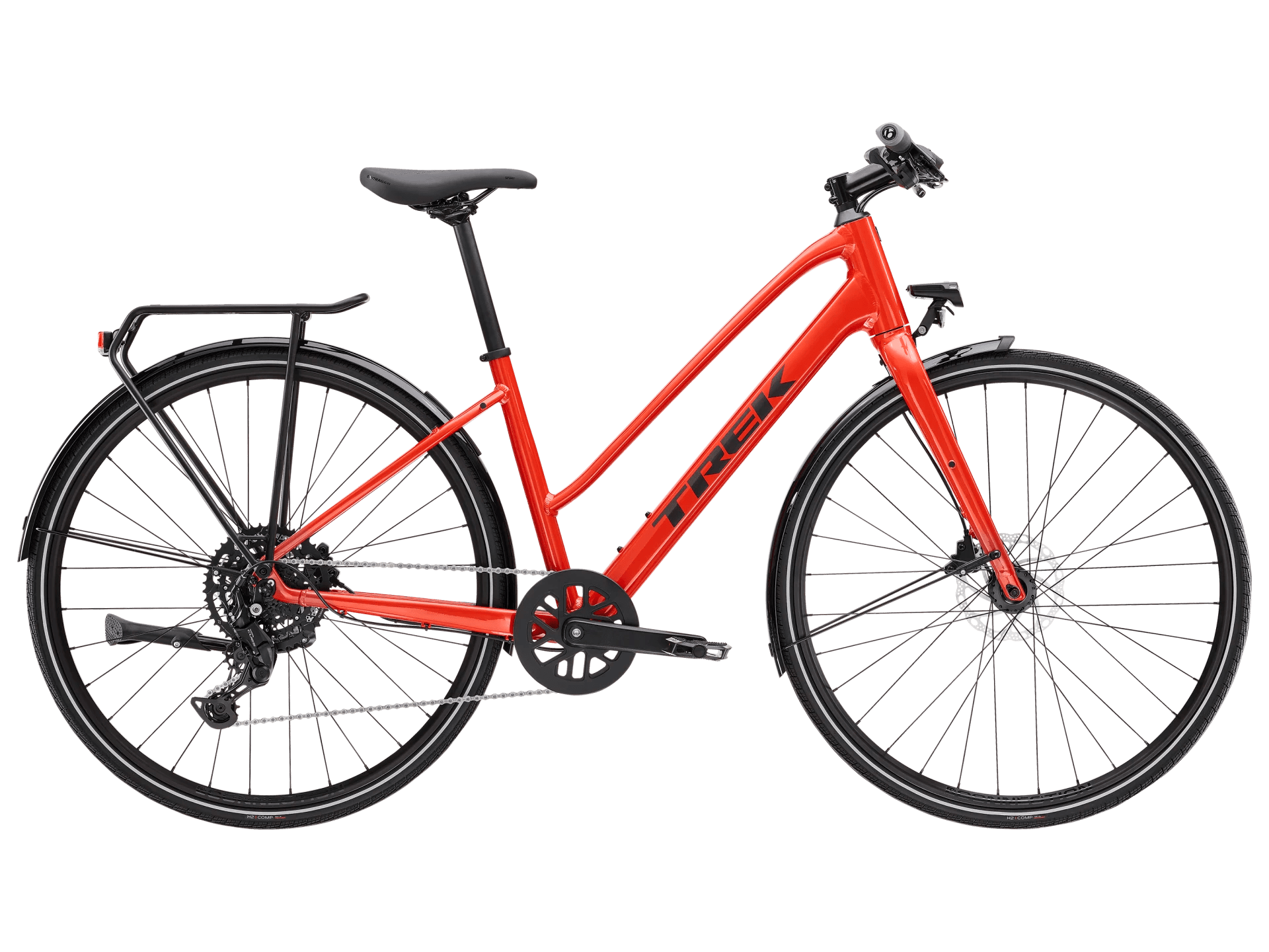 Trek Hybrid Bikes FX 2 Equipped Mid-step