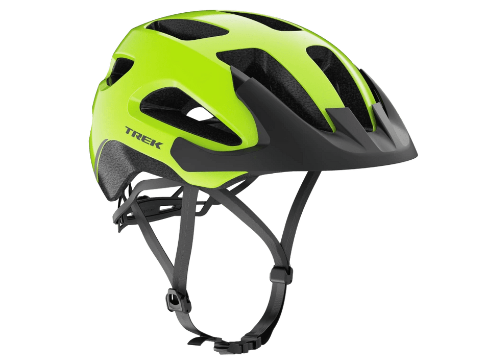 Trek Helmets Radioactive Yellow; Finish / Gloss / S/M Trek Solstice Bike Helmet