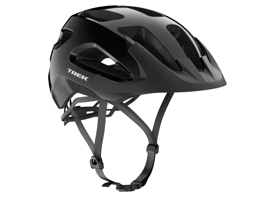 Trek Helmets Black; Finish / Gloss / S/M Trek Solstice Bike Helmet