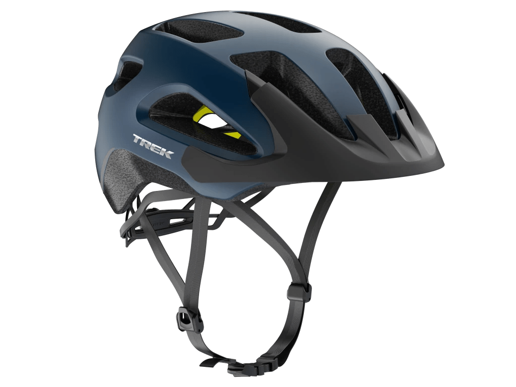 Trek Helmets Mulsanne Blue; Finish / Matte / S/M Trek Solstice Mips Bike Helmet