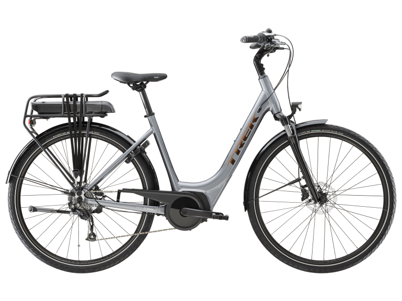 Trek E-Hybrid Galactic Grey / X Small / 300WH Verve+ 1 Lowstep Gen 2