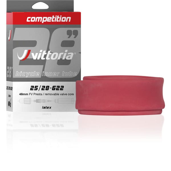 Vittoria Inner Tube Vittoria Competition Latex 700c  Presta Rvc 48mm Inner Tube