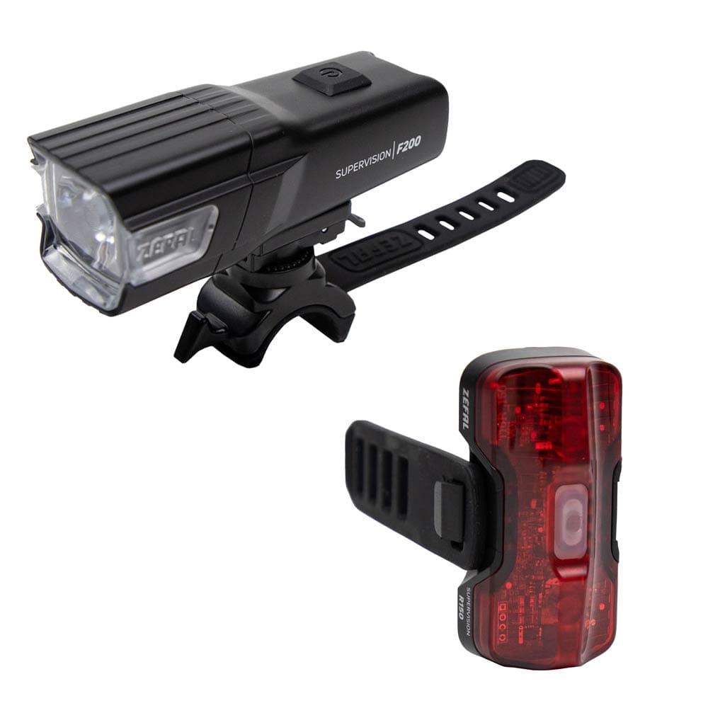 Zefal Lights Supervision R150 And F200 Light Set