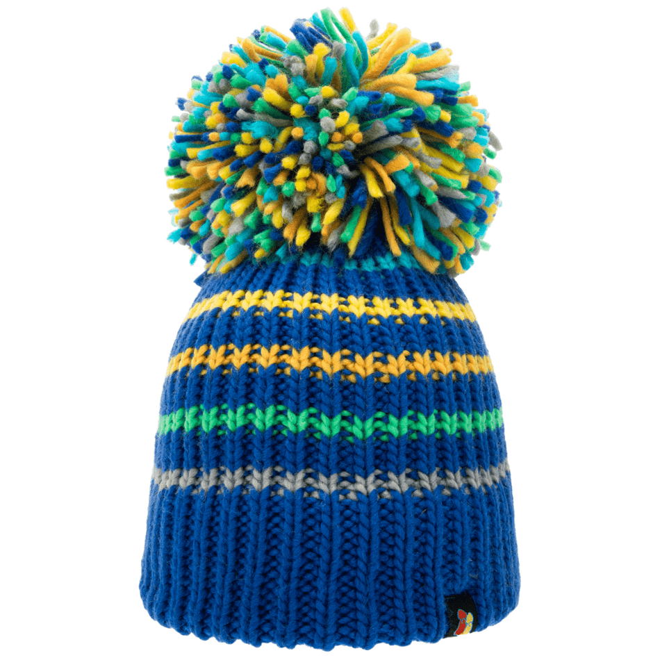 Big Bobble Hats Ltd Big Bobble Hat Blue, Grey, Green, Orange, Yellow Big Bobble Hat