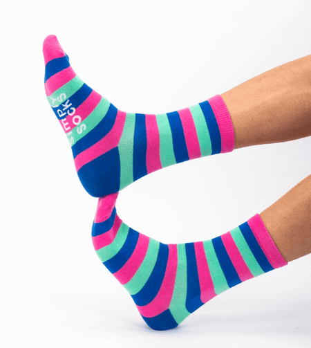 Big Bobble Hats Ltd Socks S/M Bohemian Stripesody