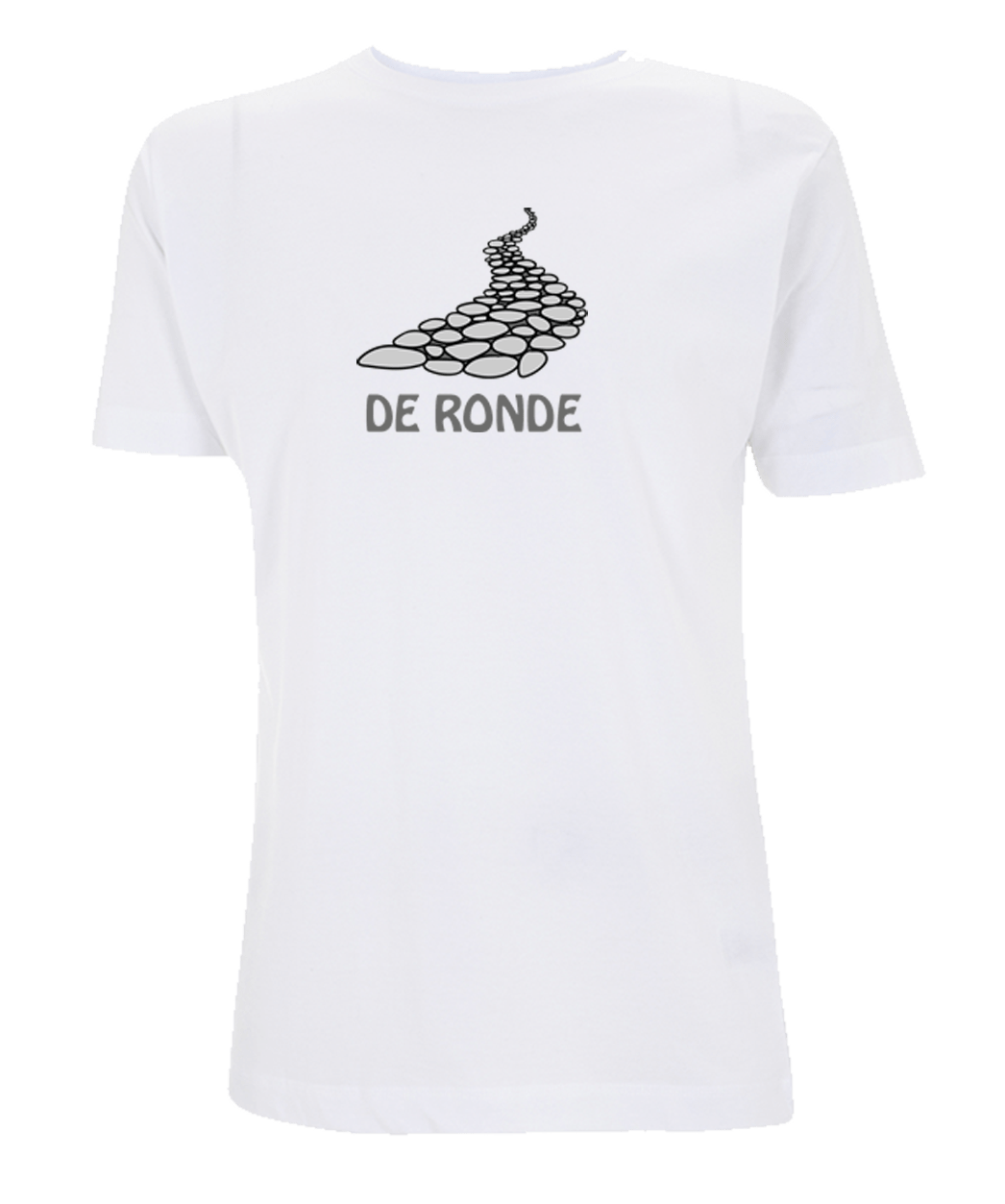 Big Bobble Hats Ltd T-Shirts Small / White De Ronde T-shirt