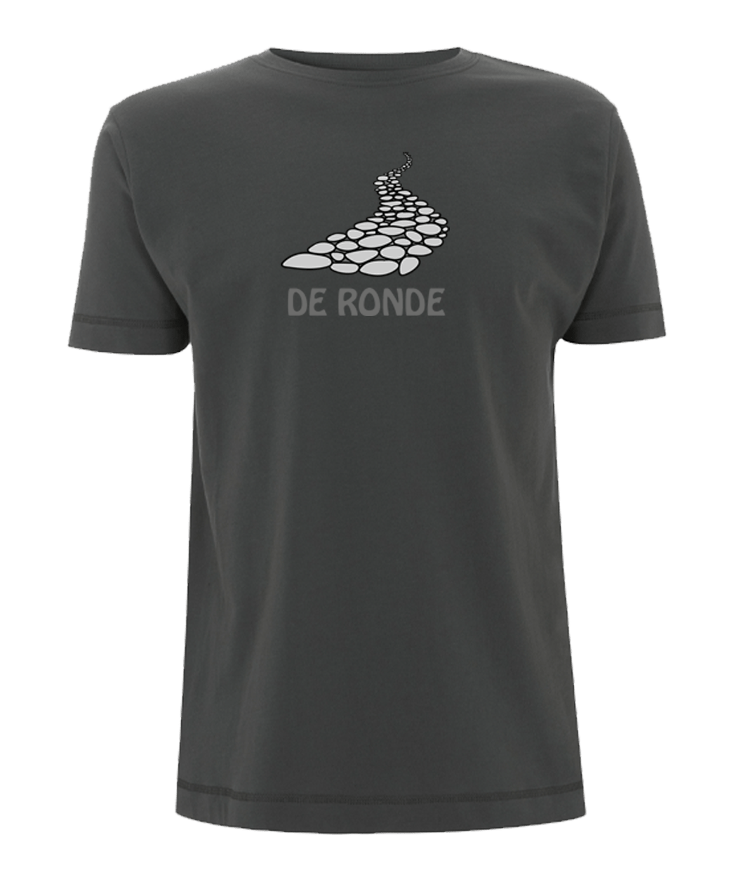 Big Bobble Hats Ltd T-Shirts Small / Charcoal Grey De Ronde T-shirt