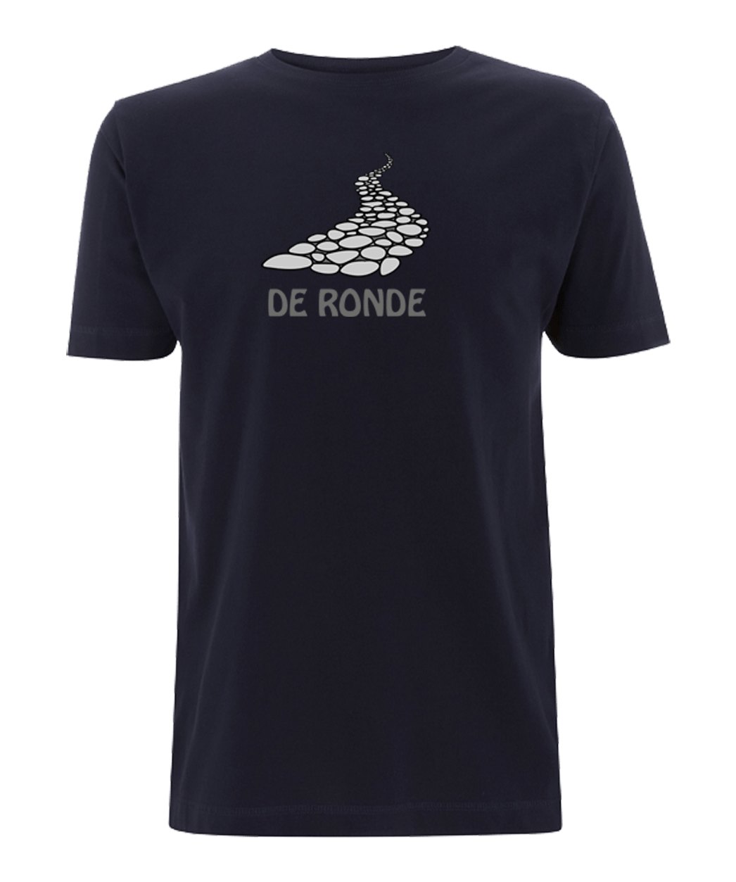 Big Bobble Hats Ltd T-Shirts Small / Navy De Ronde T-shirt