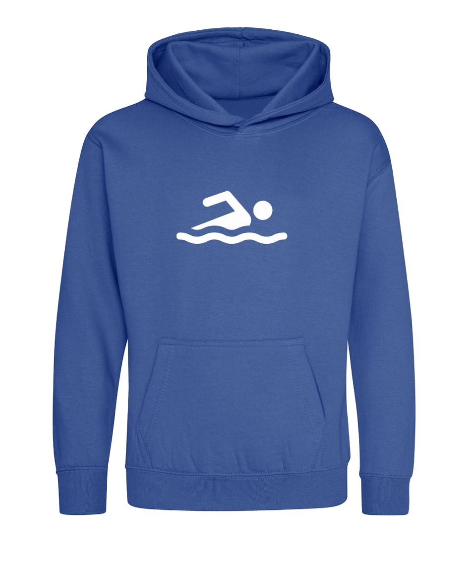 Big Bobble Hats Ltd Hoodies Extra Extra Small / Royal Blue Kids Swimmer Hoodie