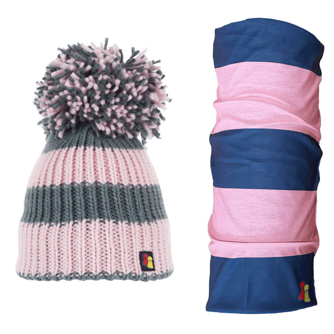 Big Bobble Hats Ltd Neck Warmer Mauve Mayhem Neck Warmer