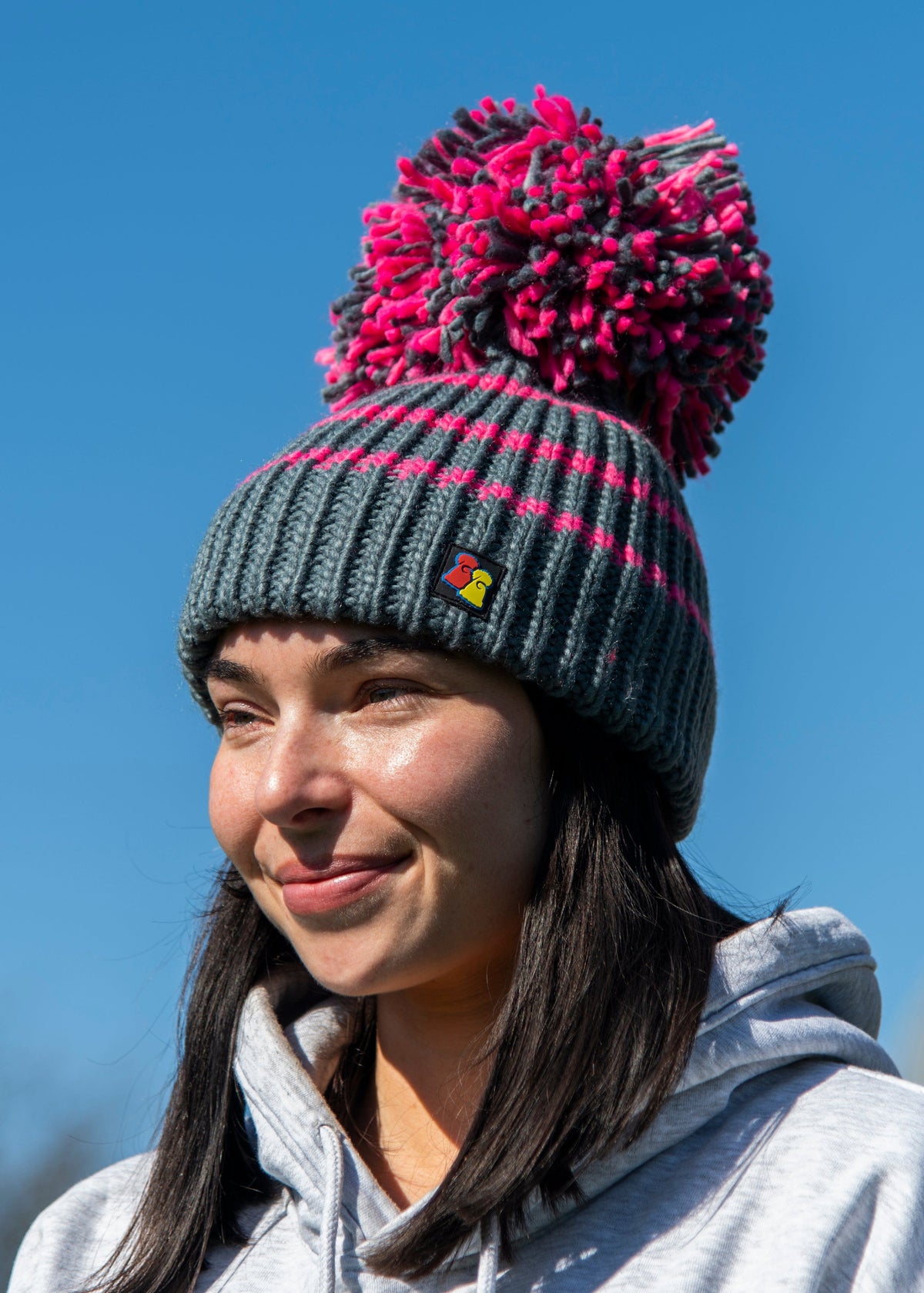 Big Bobble Hats Ltd Big Bobble Hat Stone Rose