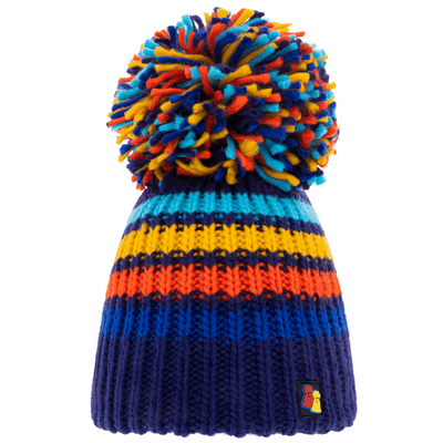 Big Bobble Hats Ltd Big Bobble Hat Total Stripe Out