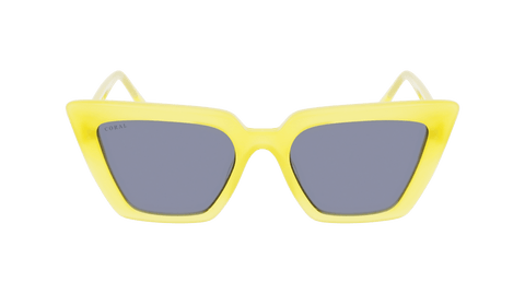 Coral Eyewear Sunglasses Yellow Akia