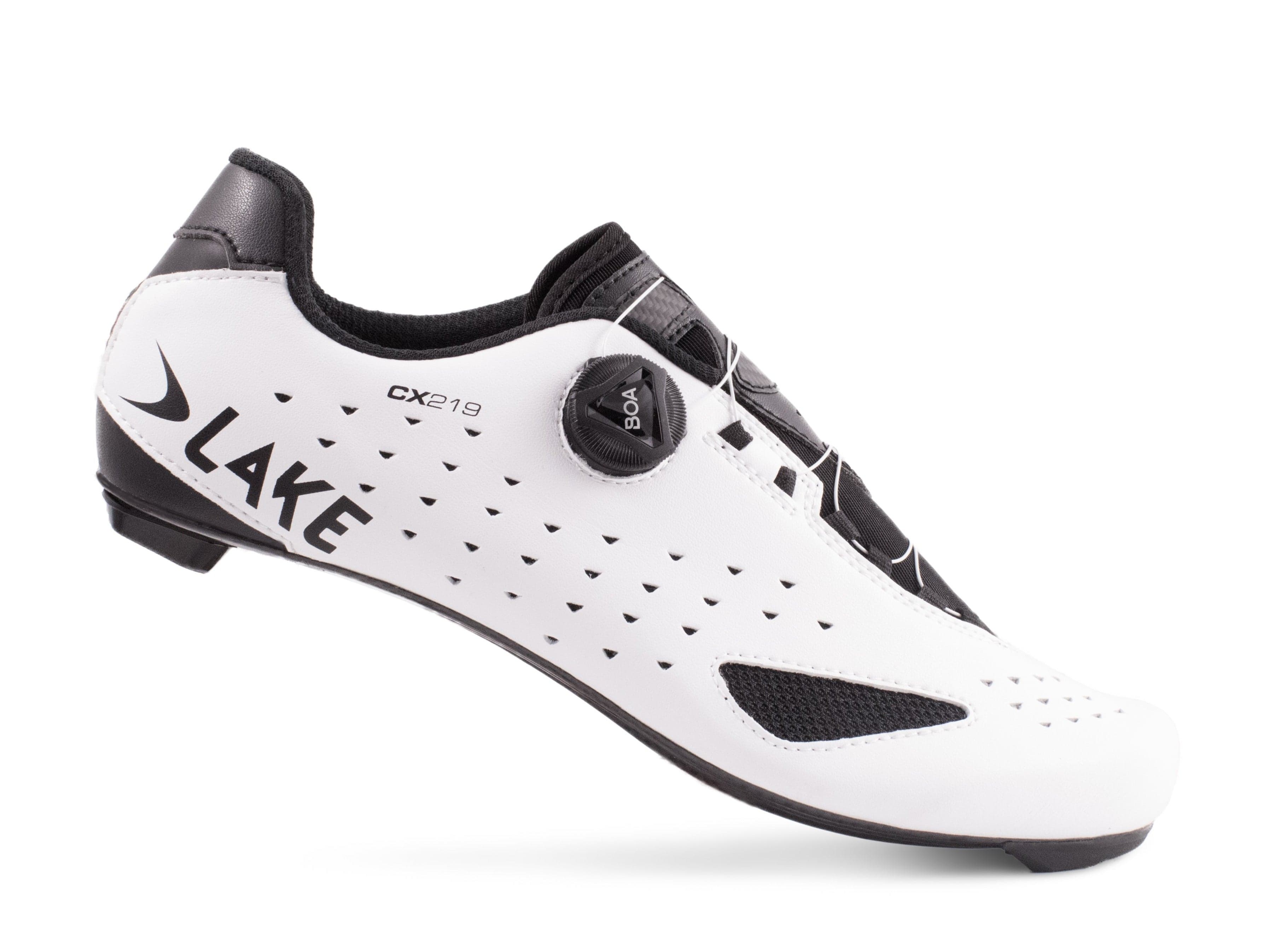 Lake Shoes White/Black / 39 CX219-X Wide