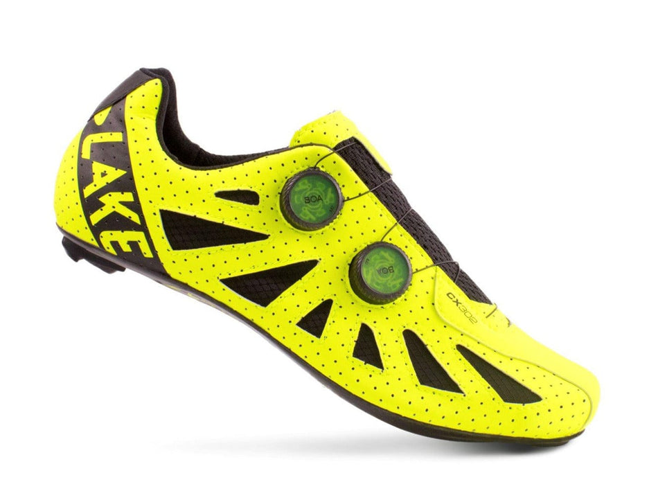 Lake Shoes Hiviz Yellow/Black / 39 CX302 - Narrow