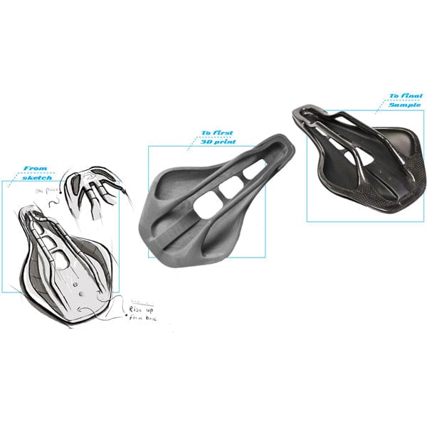 Pro Sadles Stealth Superlight Carbon Rail Saddle, 142mm