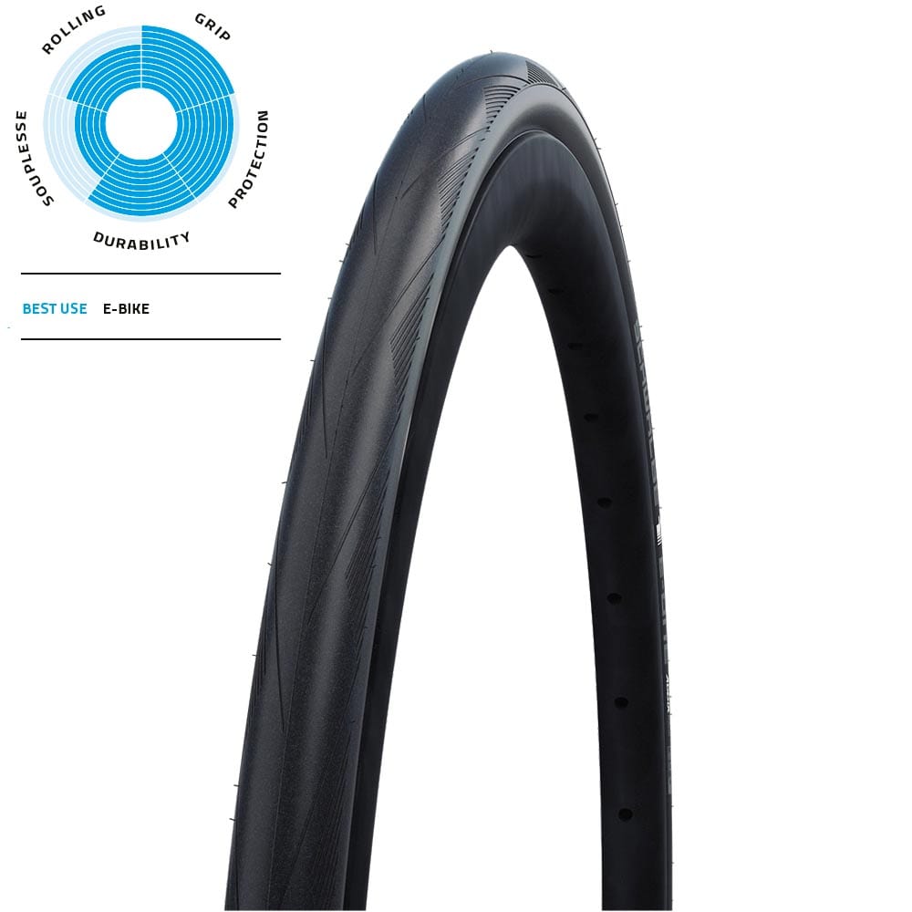 Schwalbe Road Tyres 700x32 Fold / Black Schwalbe E-One V-Guard