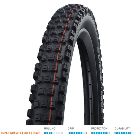 Schwalbe MTB Tyres Schwalbe Eddy Current Evo Super Gravity Rear