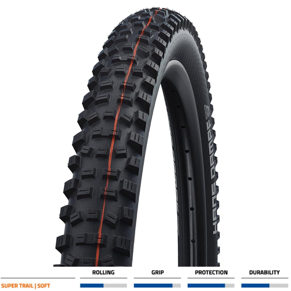 Schwalbe MTB Tyres Schwalbe Hans Dampf Evo S/Trail Soft TLE