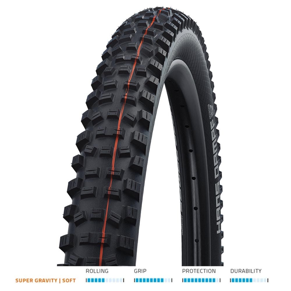 Schwalbe MTB Tyres Schwalbe Hans Dampf Evo SuperG Soft TLE