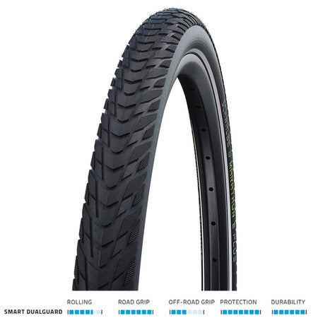 Schwalbe MTB Tyres Schwalbe Marathon E-Plus Smart DualGuard T-S