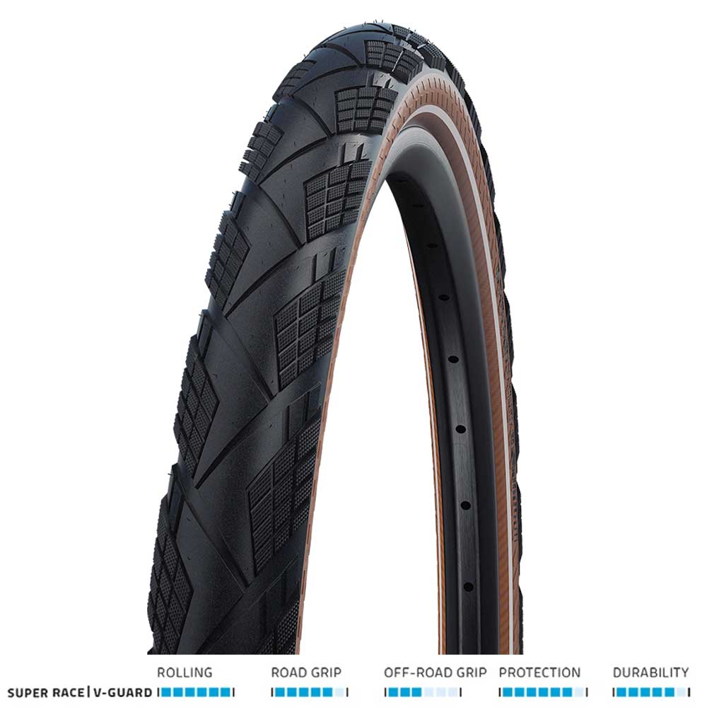 Schwalbe MTB Tyres Schwalbe Marathon Efficiency Evo S/Race VG