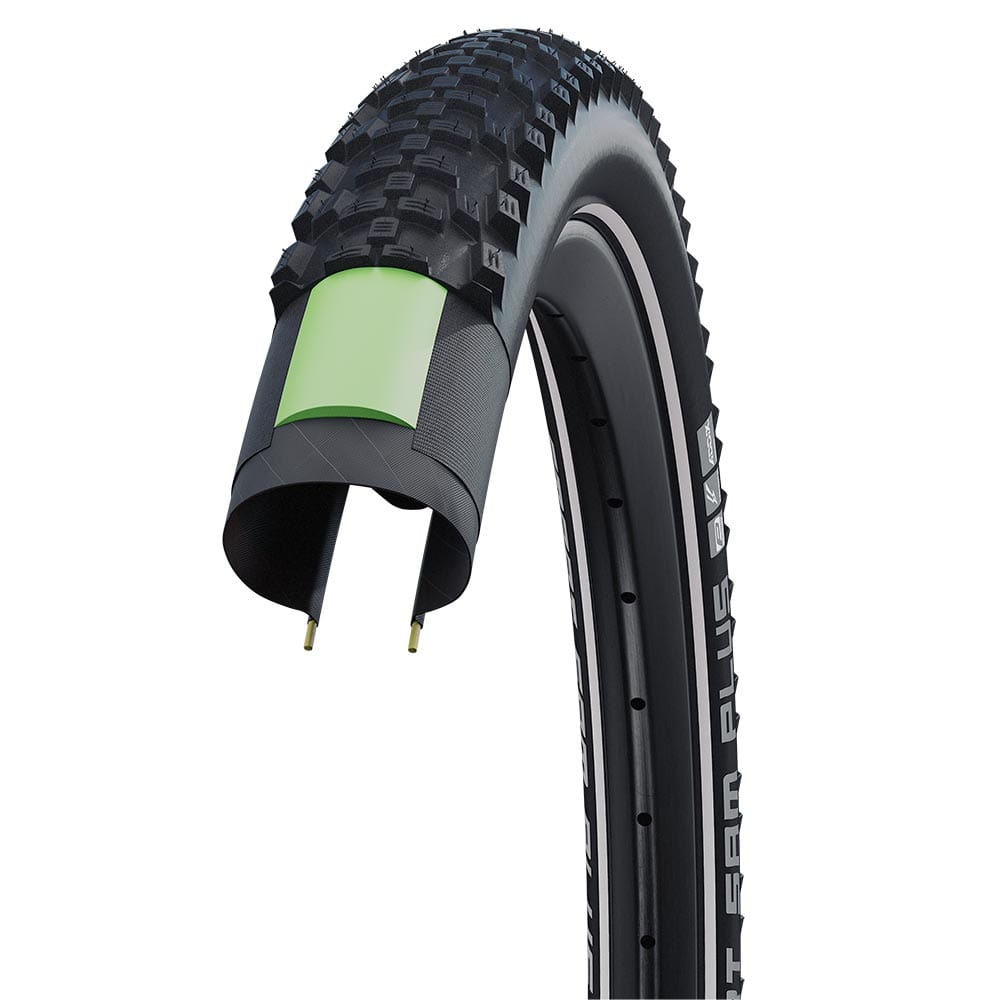 Schwalbe MTB Tyres Schwalbe Smart Sam Plus Greenguard SnakeSkin