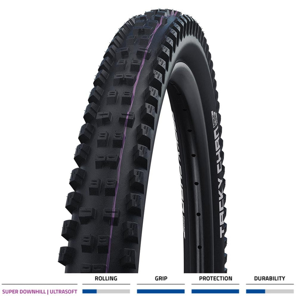 Schwalbe MTB Tyres Schwalbe Tacky Chan Evo S/Downhill TLE