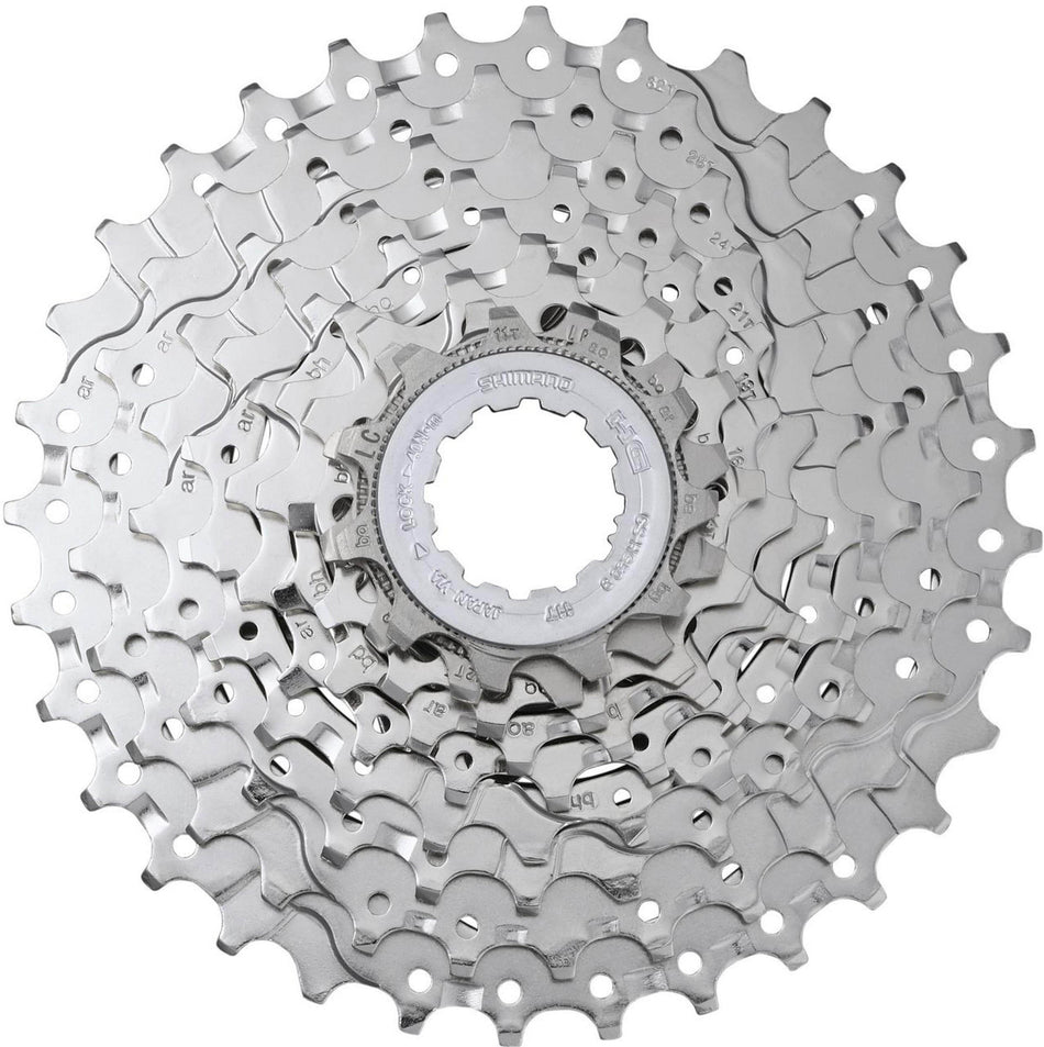 Shimano Cassettes 12-25t Shimano HG50 9 Speed Road Cassette