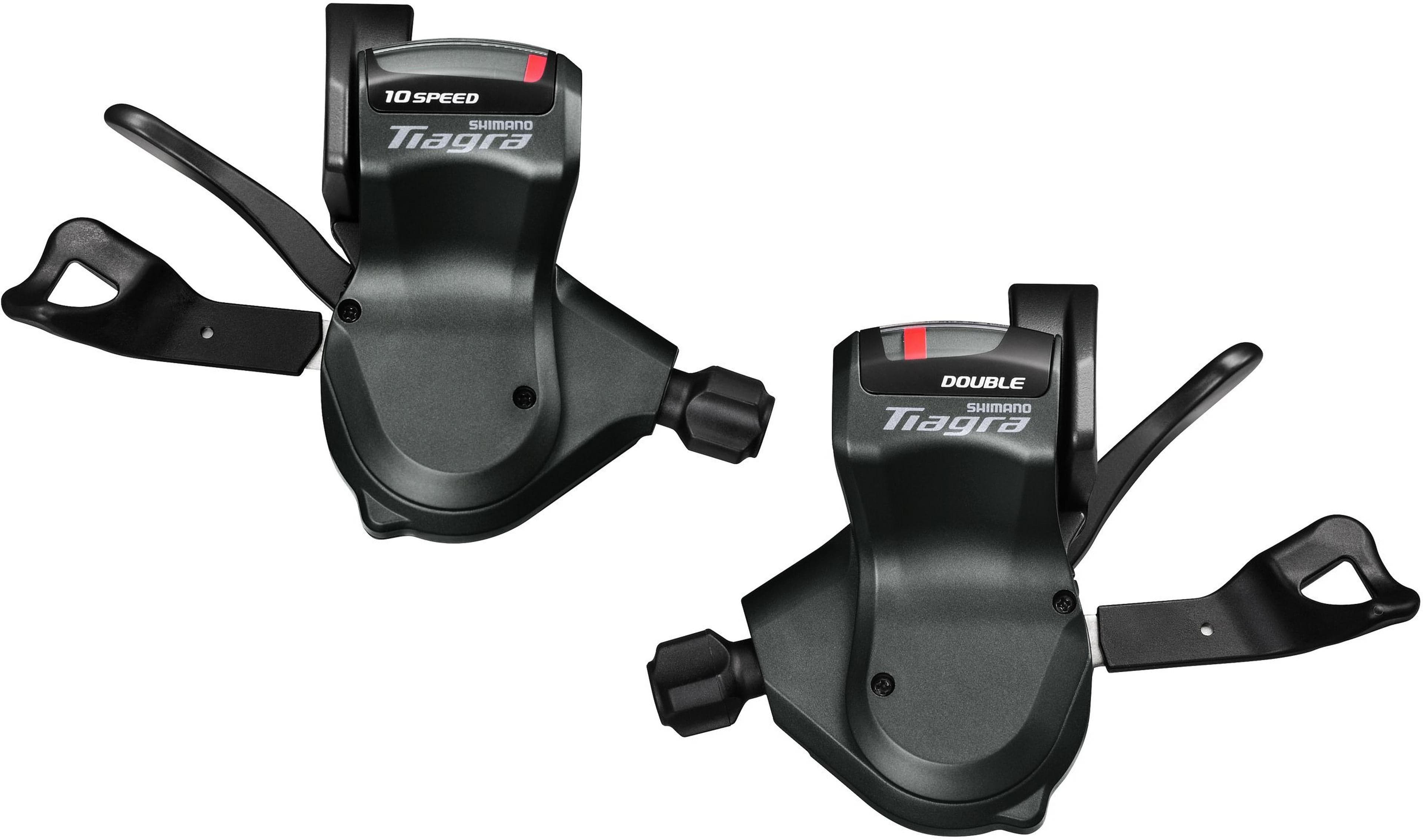 Shimano Gear Shifters Double Shimano Tiagra 4700 Flat Bar 12 Speed Shifter Set