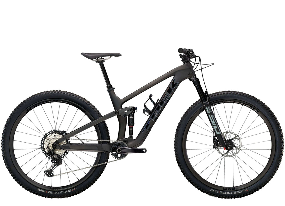 Trek Full Suspension Small / Matte Raw Carbon Top Fuel 9.8 XT